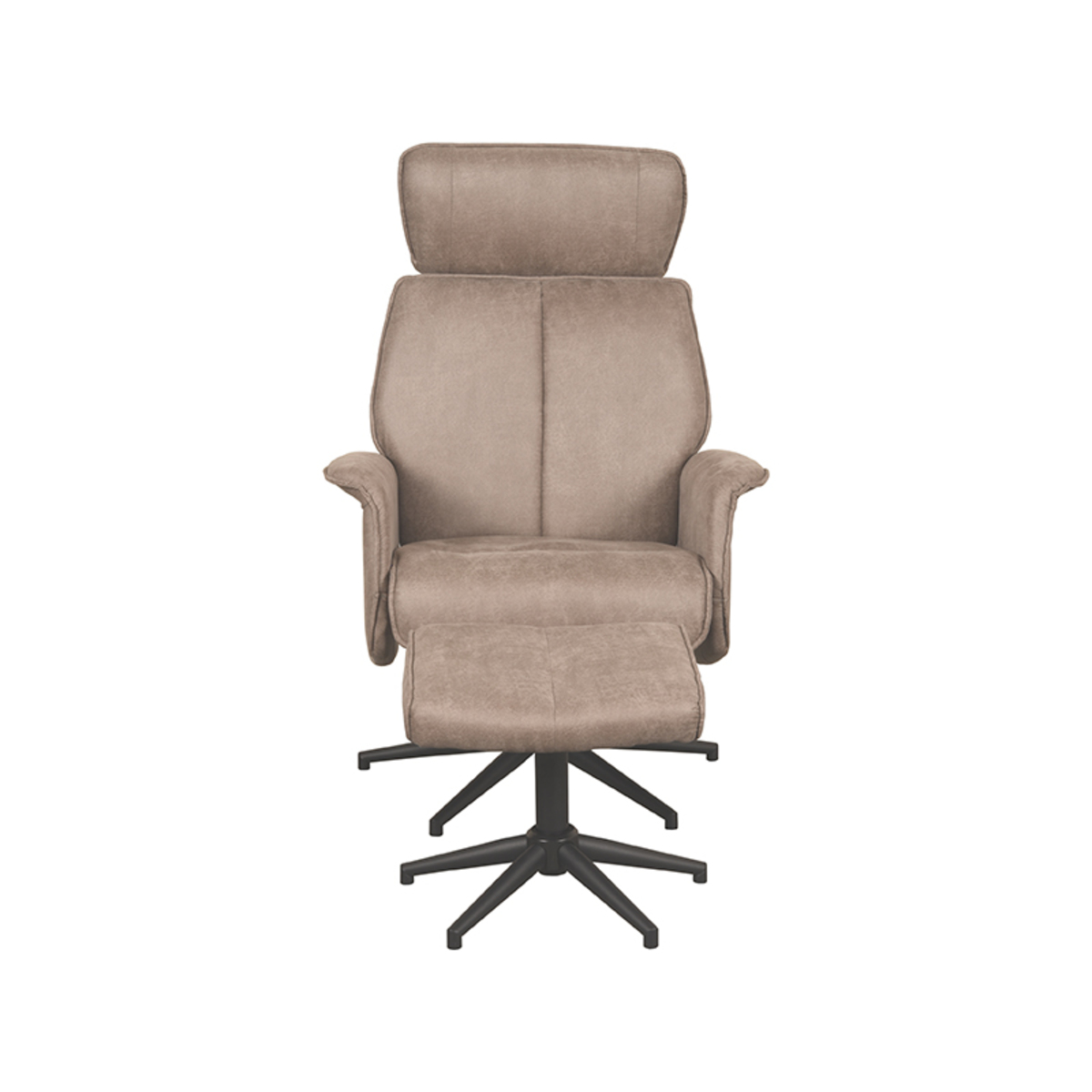 Relaxfauteuil Verdal Ottomane 77x79x109 cm - Afbeelding 4