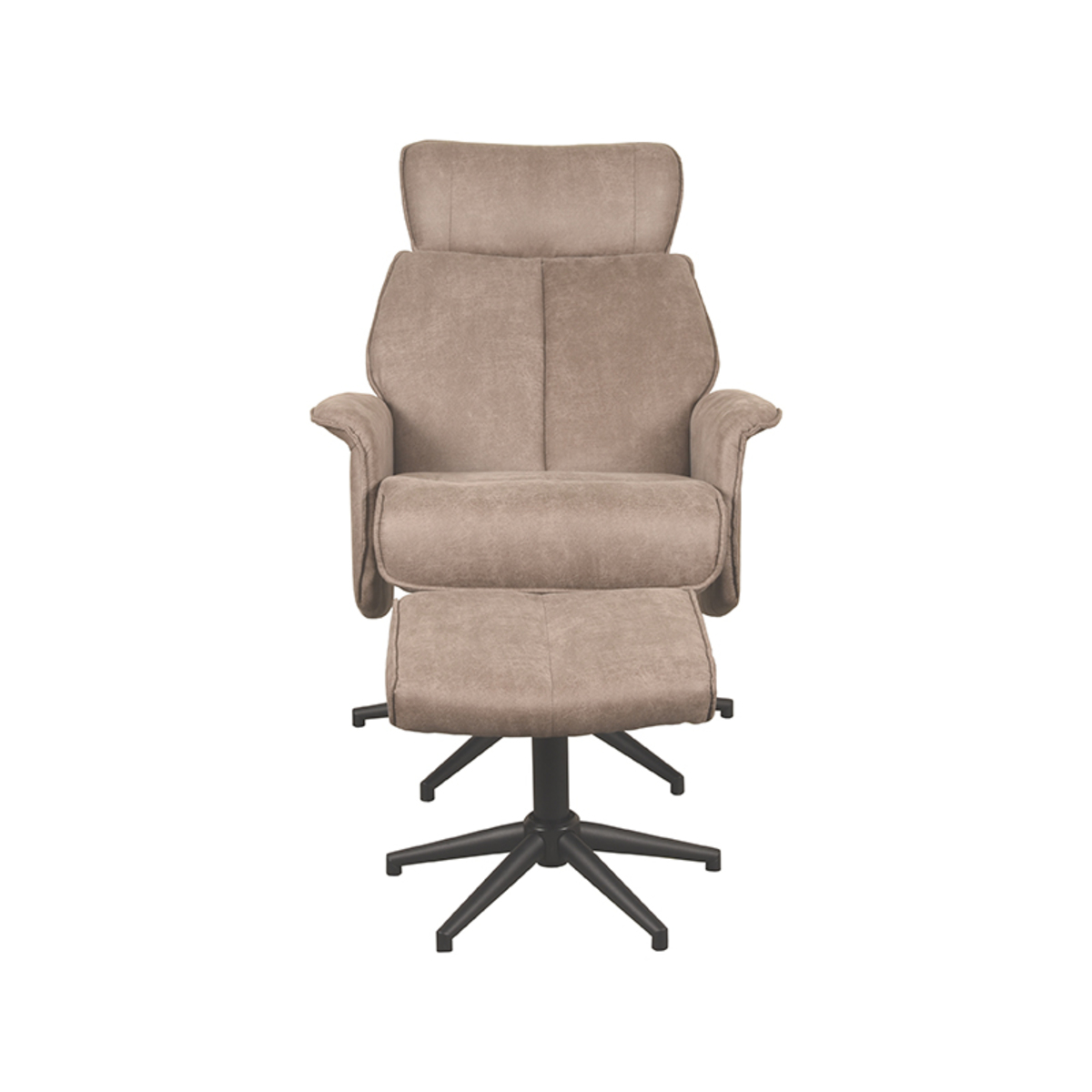 Relaxfauteuil Verdal Ottomane 77x79x109 cm - Afbeelding 5
