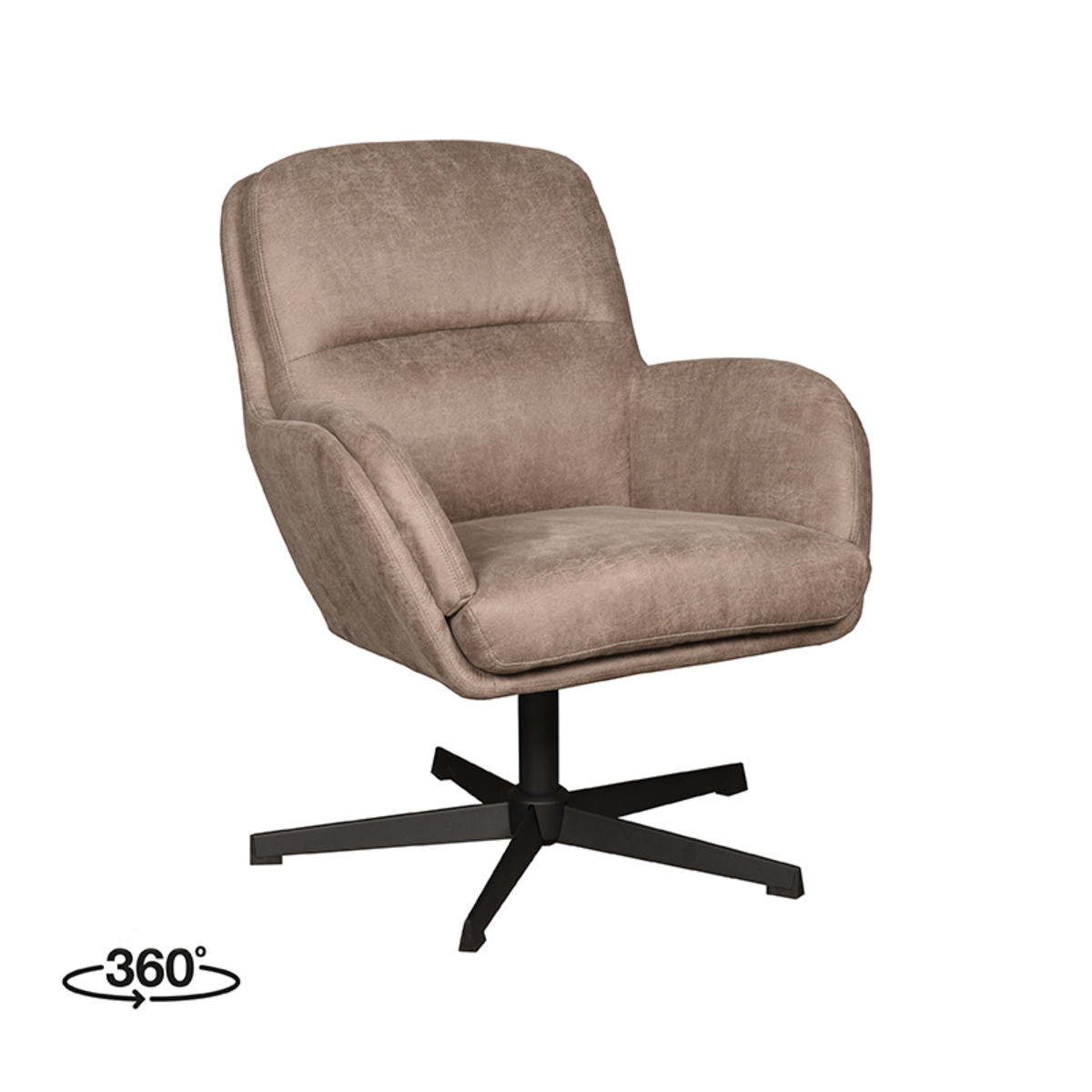 Draaifauteuil Moss 70x77x90 cm - Afbeelding 2
