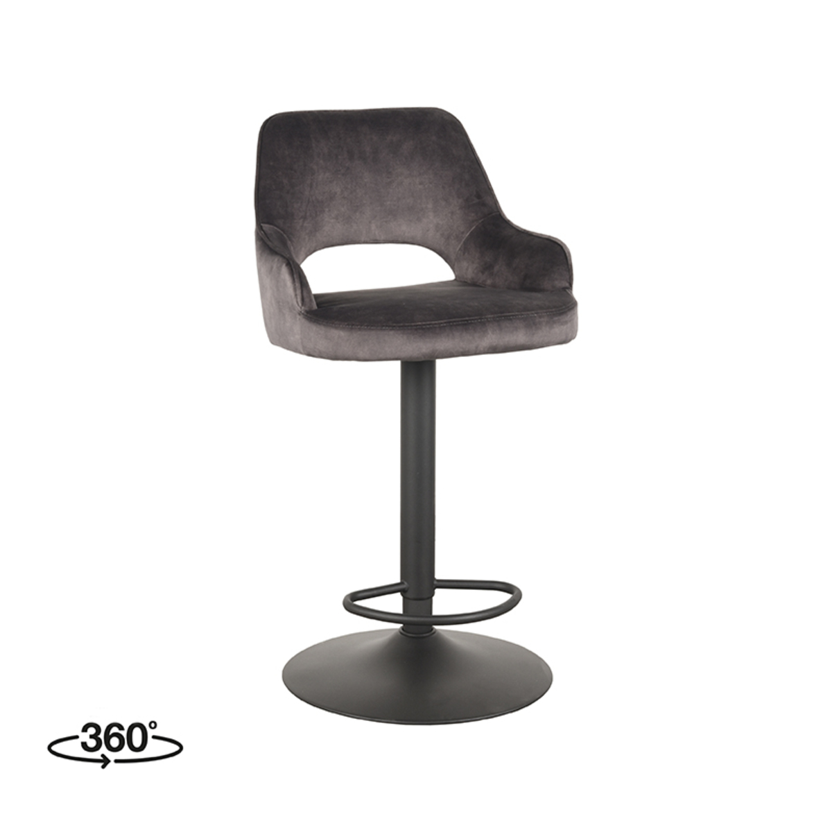 Barkruk Fer 45x47x92-113 cm - Afbeelding 2