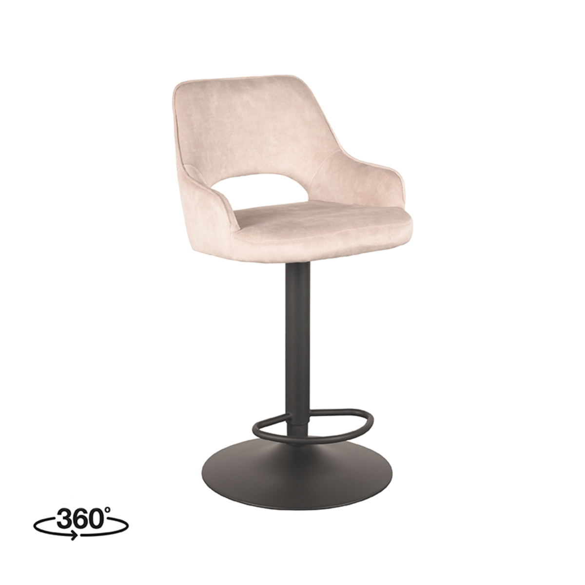 Barkruk Fer 45x47x92-113 cm - Afbeelding 2