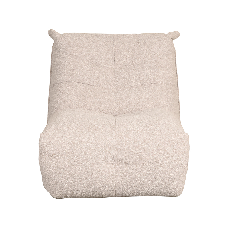 Fauteuil Take It Easy naturel bouclé - Afbeelding 4