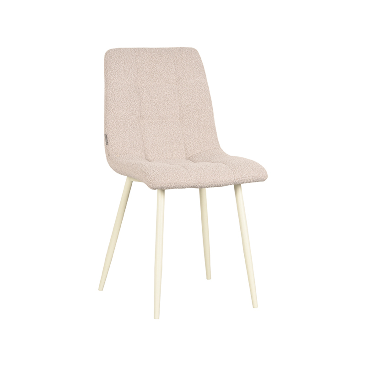 Eetkamerstoel Nino naturel bouclé