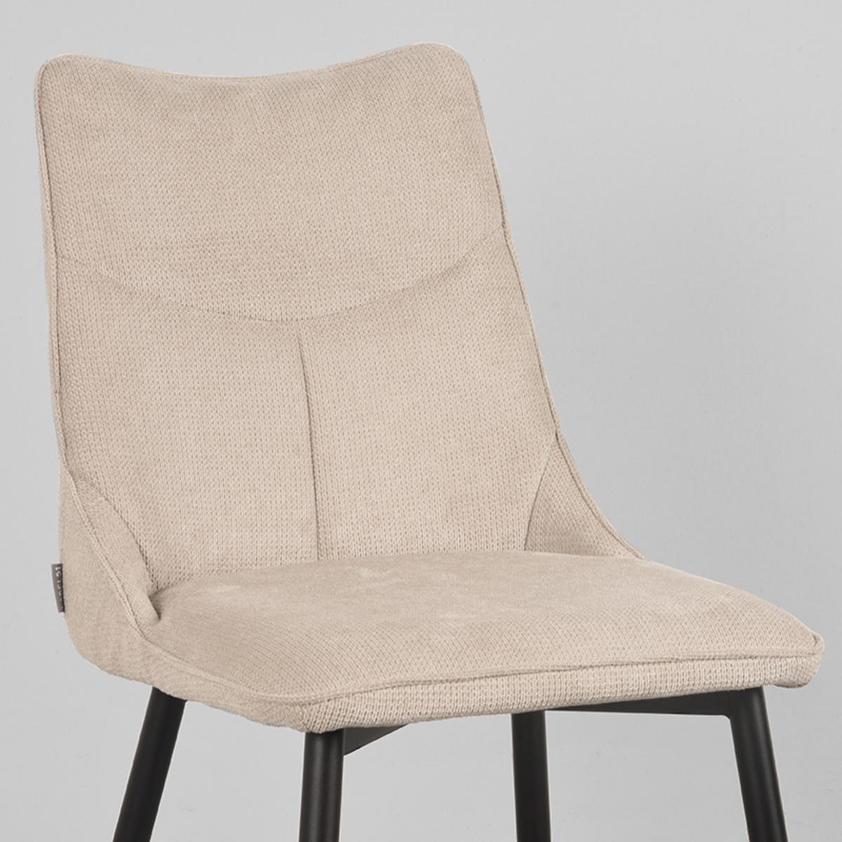 Eetkamerstoel Riv Synthetisch naturel - Afbeelding 6