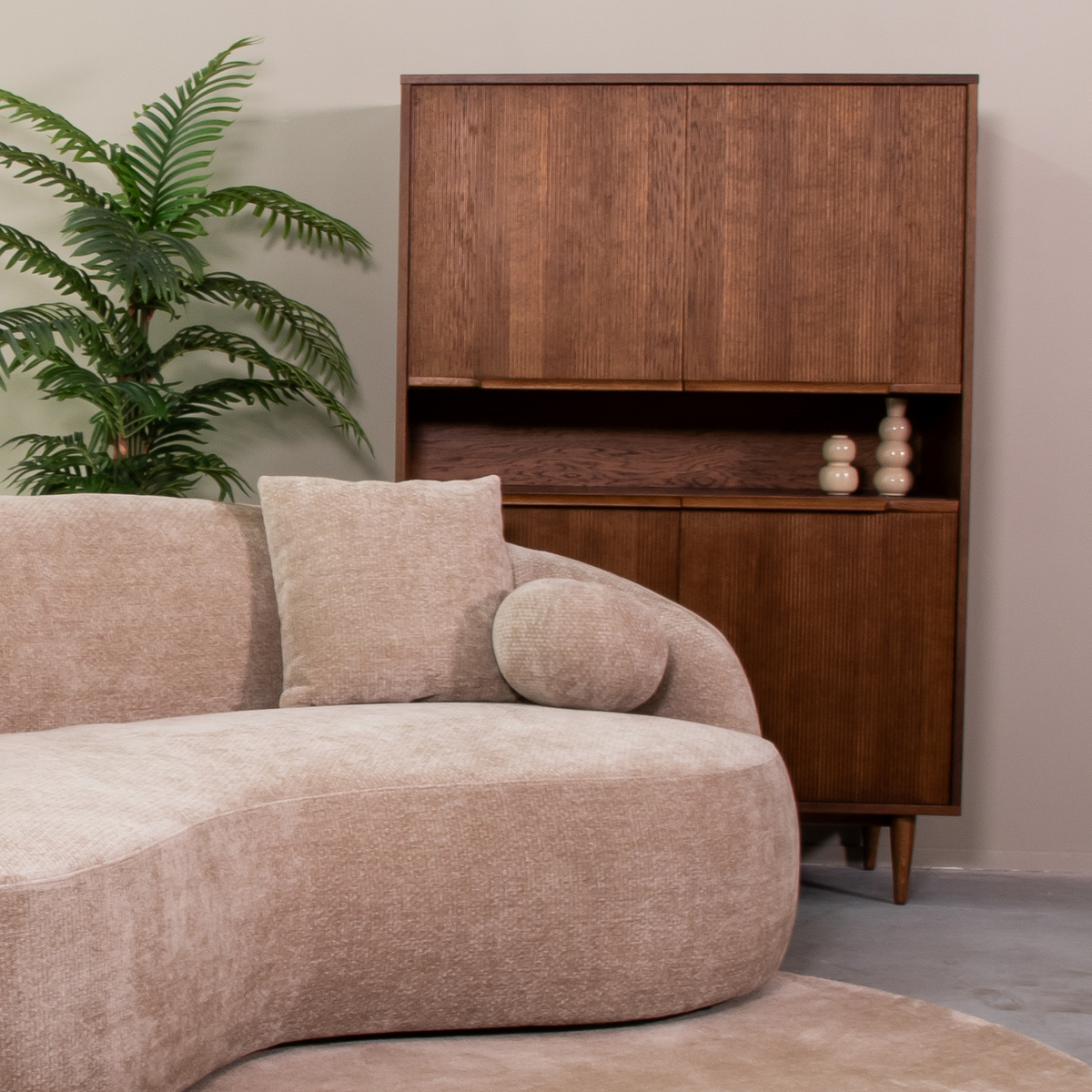 Ladekast Hoge Jule 110x49x158 cm