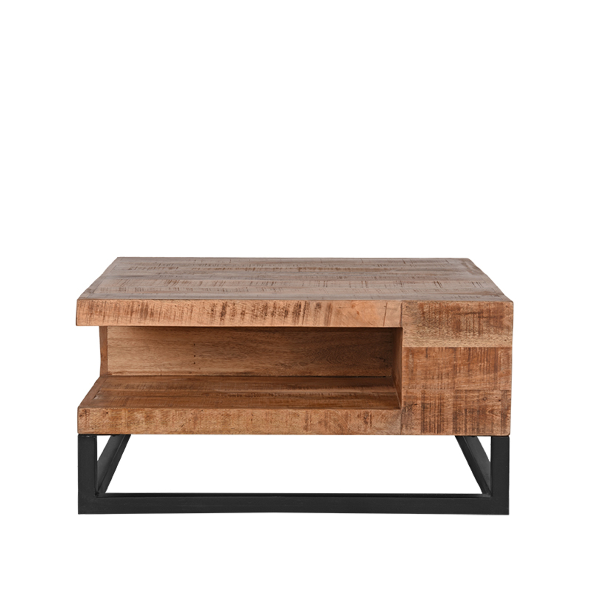 Salontafel Cube Rough mangohout - Afbeelding 2
