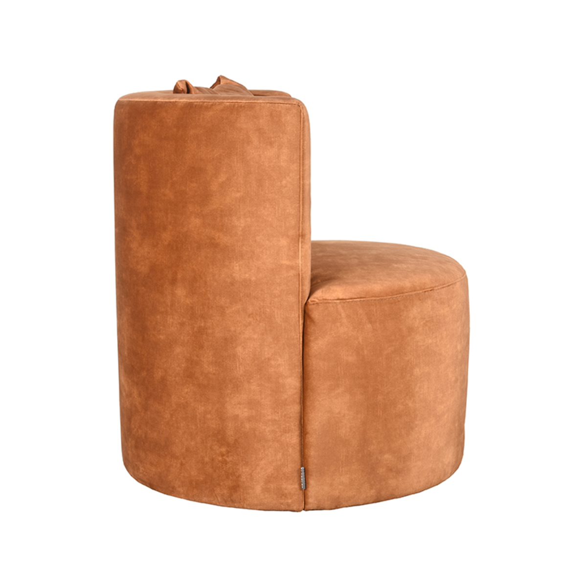 Fauteuil Evy oker velours - Afbeelding 3