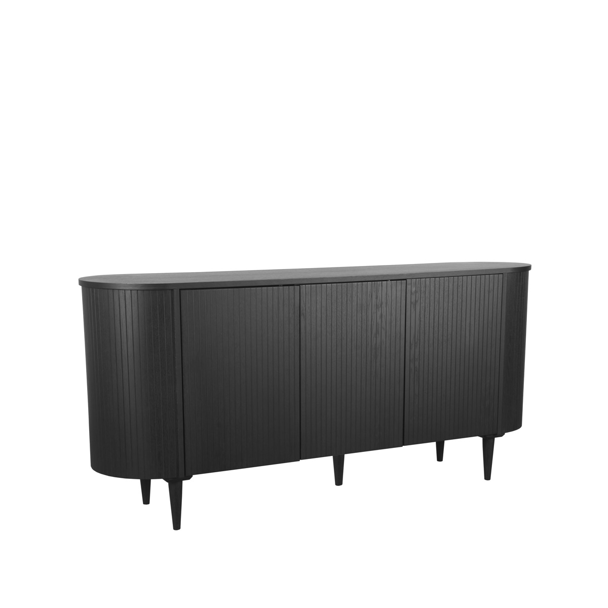 Dressoir Oliva Eiken zwart - Afbeelding 2