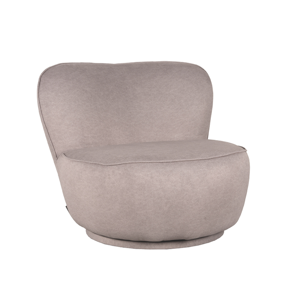 Fauteuil Bunny taupe microvezel