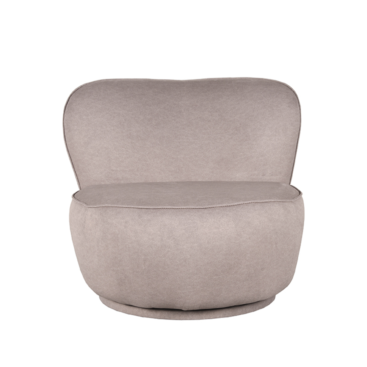 Fauteuil Bunny taupe microvezel - Afbeelding 2