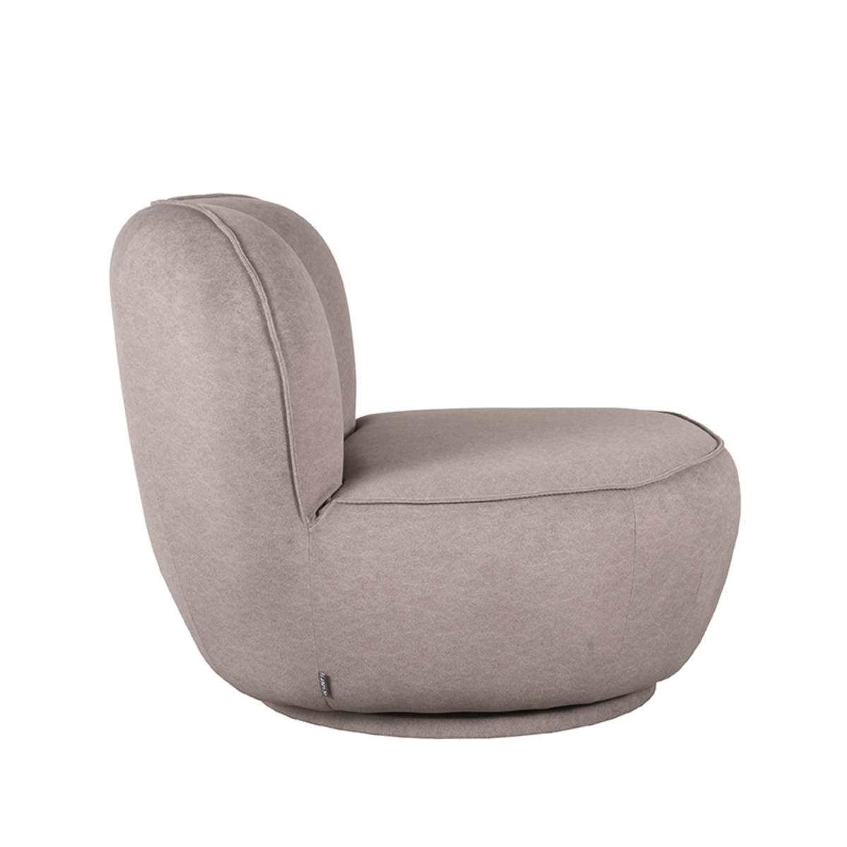 Fauteuil Bunny taupe microvezel - Afbeelding 3
