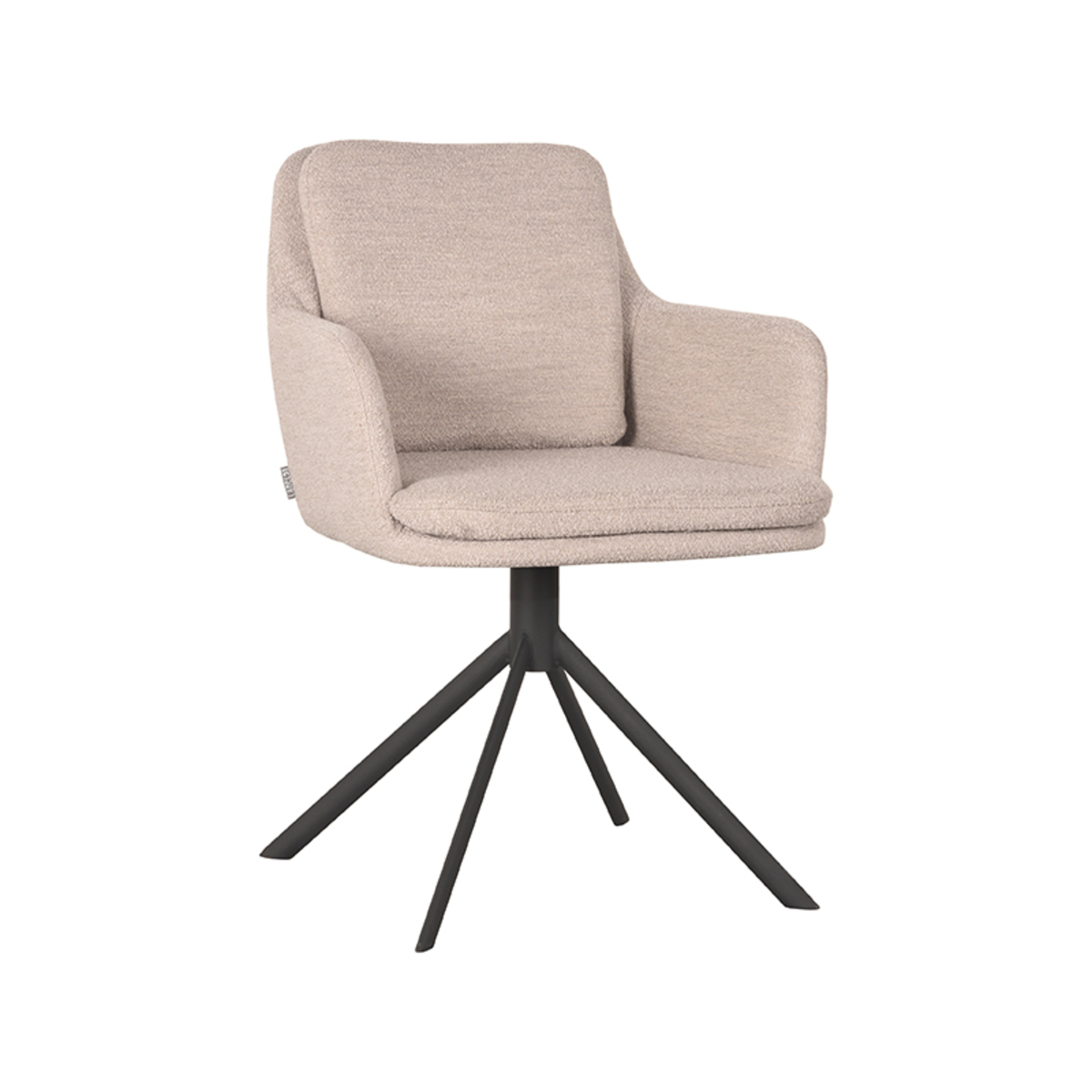 Eetkamerstoel Joy naturel bouclé - Afbeelding 2