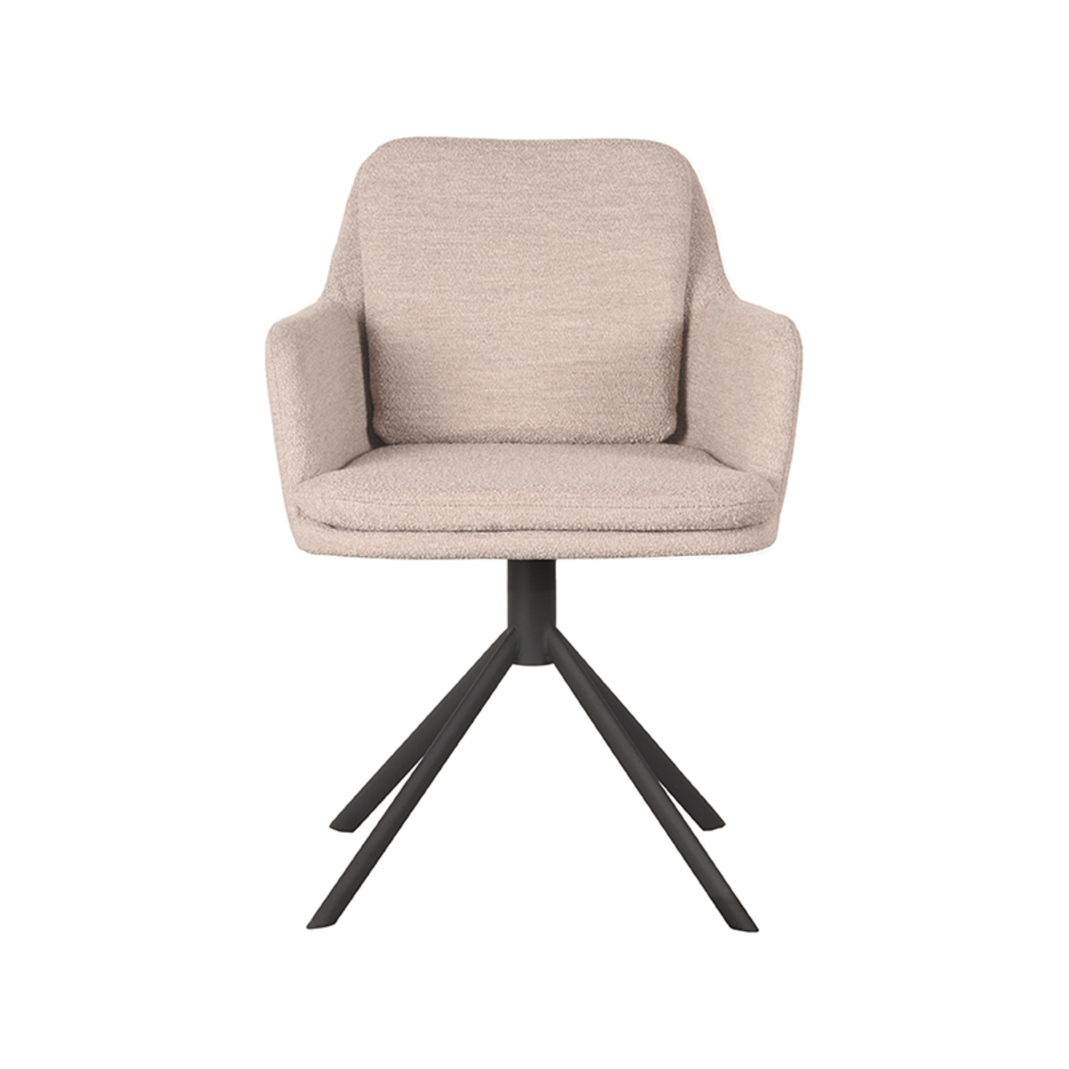Eetkamerstoel Joy naturel bouclé - Afbeelding 3