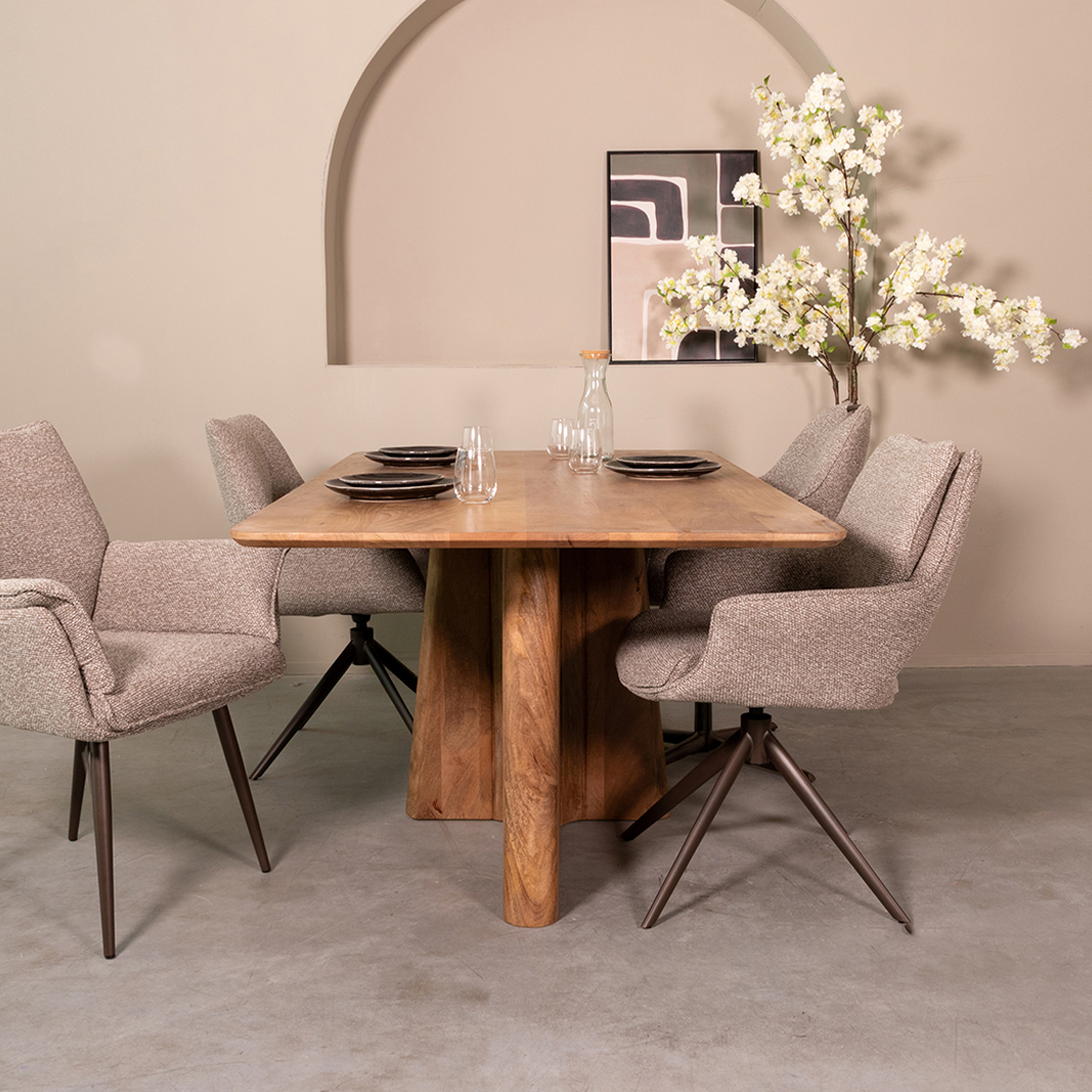 Eetkamertafel Scott 200x100x76 cm