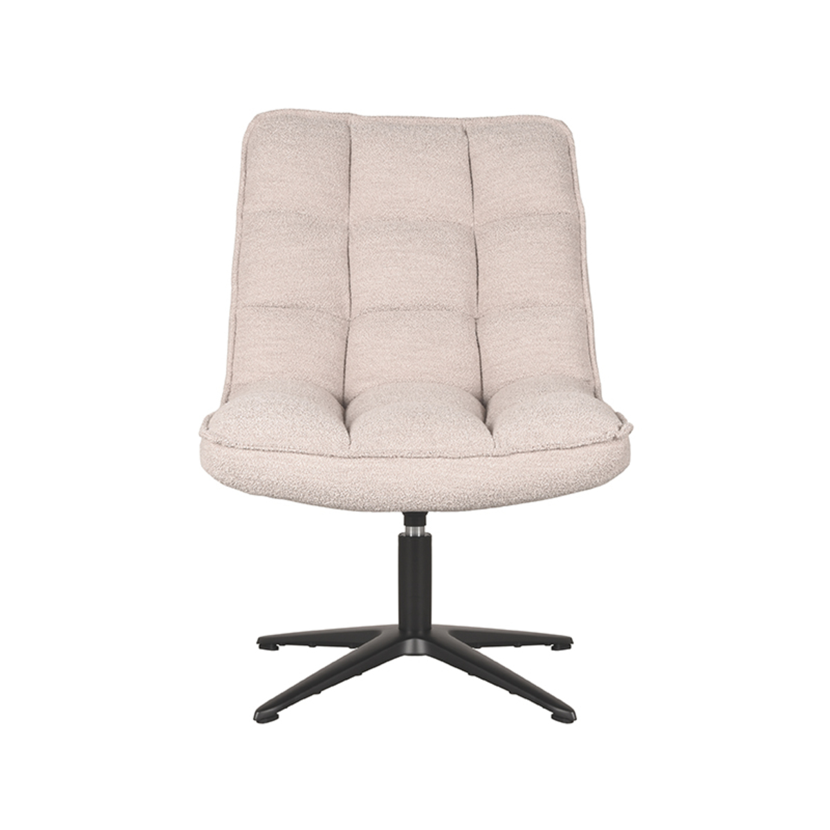 Fauteuil Vince naturel bouclé - Afbeelding 2