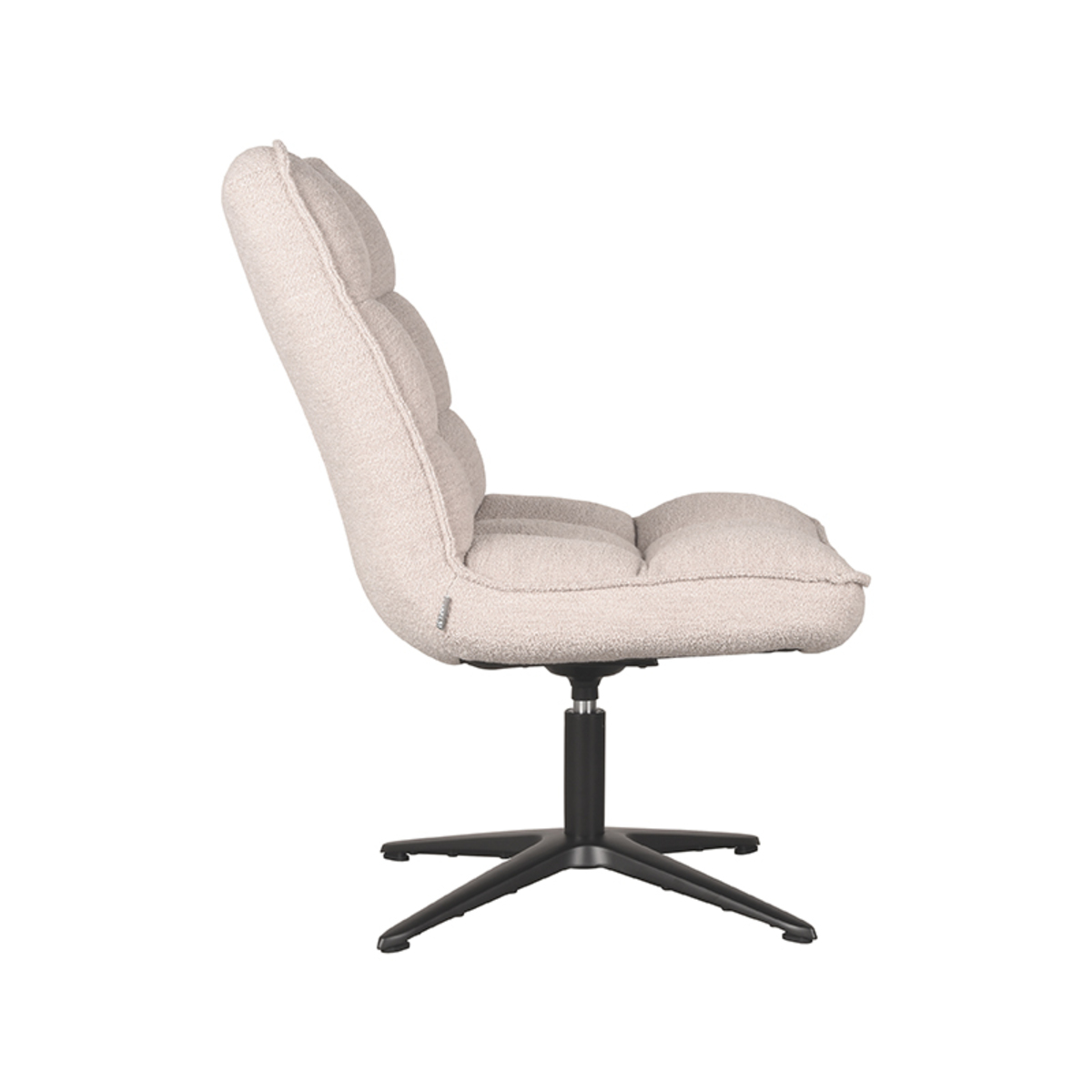 Fauteuil Vince naturel bouclé - Afbeelding 3
