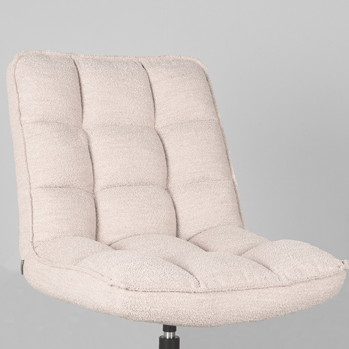 Fauteuil Vince naturel bouclé - Afbeelding 5
