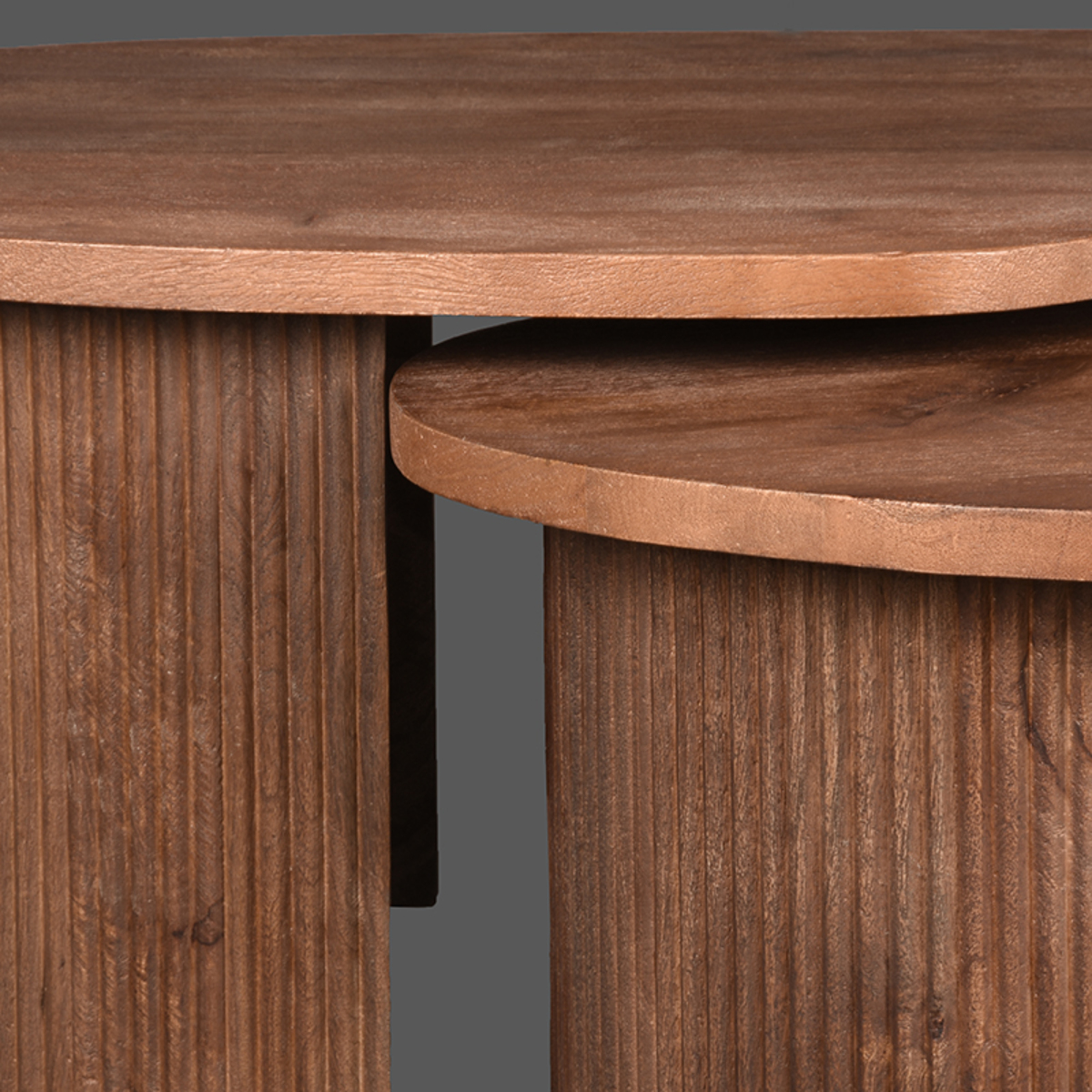 Salontafel Timon Espresso mangohout - Afbeelding 4