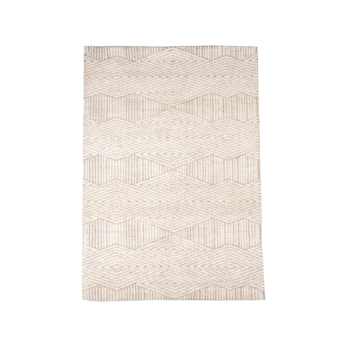 Vloerkleed Cosy Synthetisch taupe 160x230 cm
