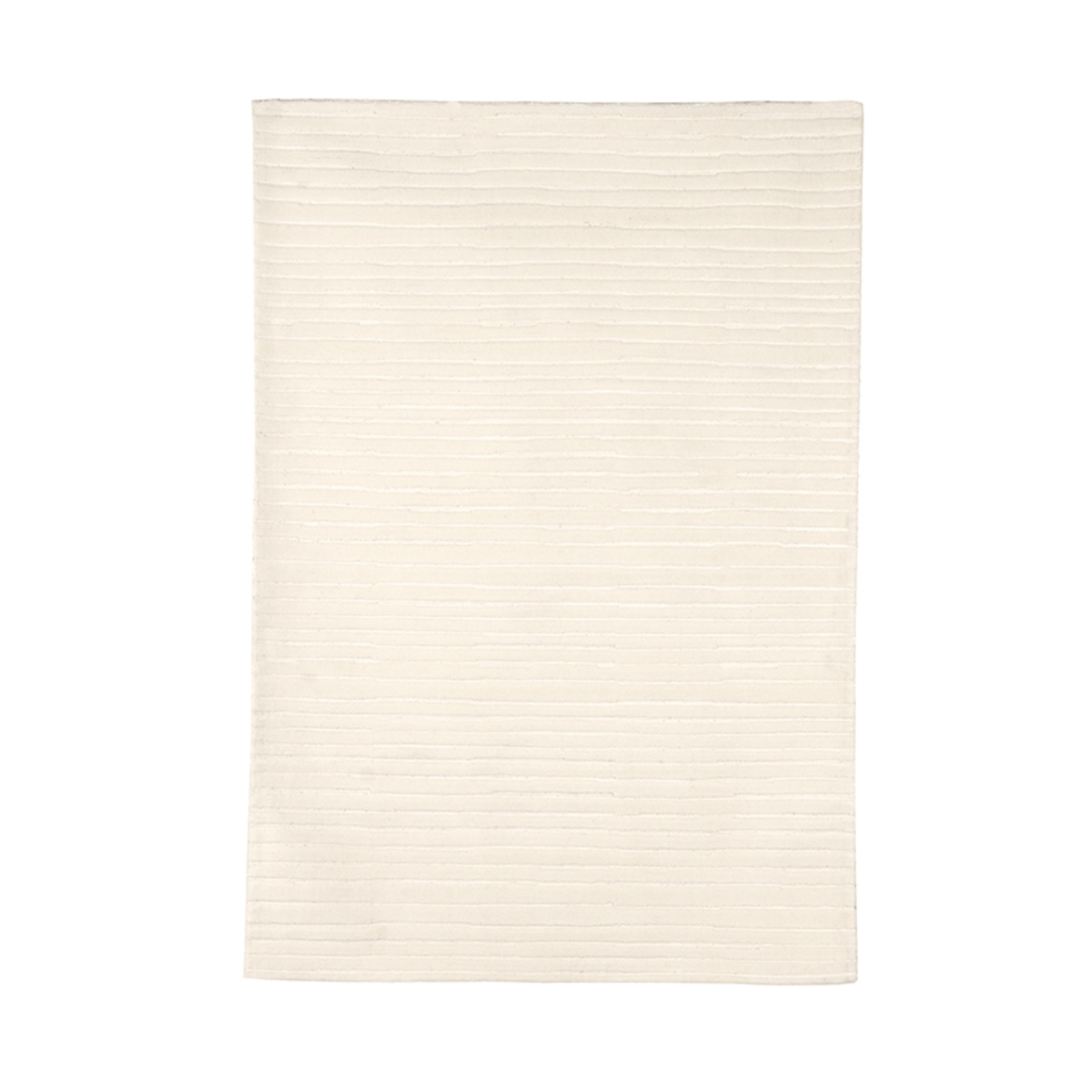 Vloerkleed Luxy ivoor wol 200x300 cm