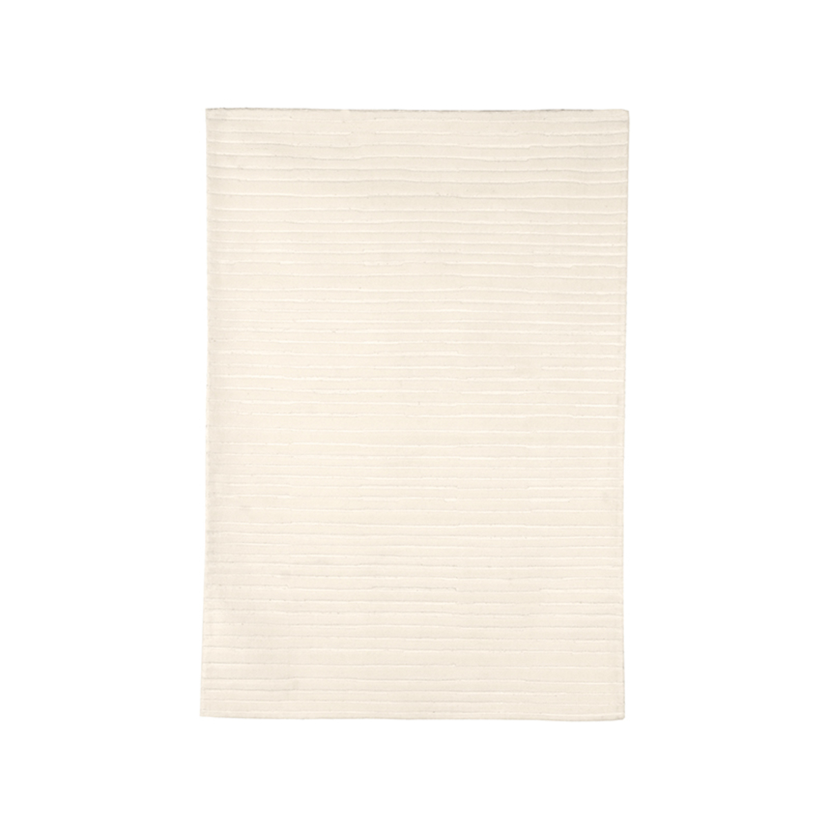 Vloerkleed Luxy ivoor wol 160x230 cm