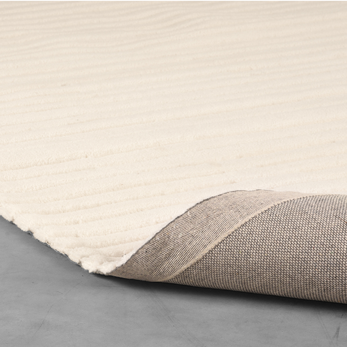Vloerkleed Luxy ivoor wol 160x230 cm - Afbeelding 3