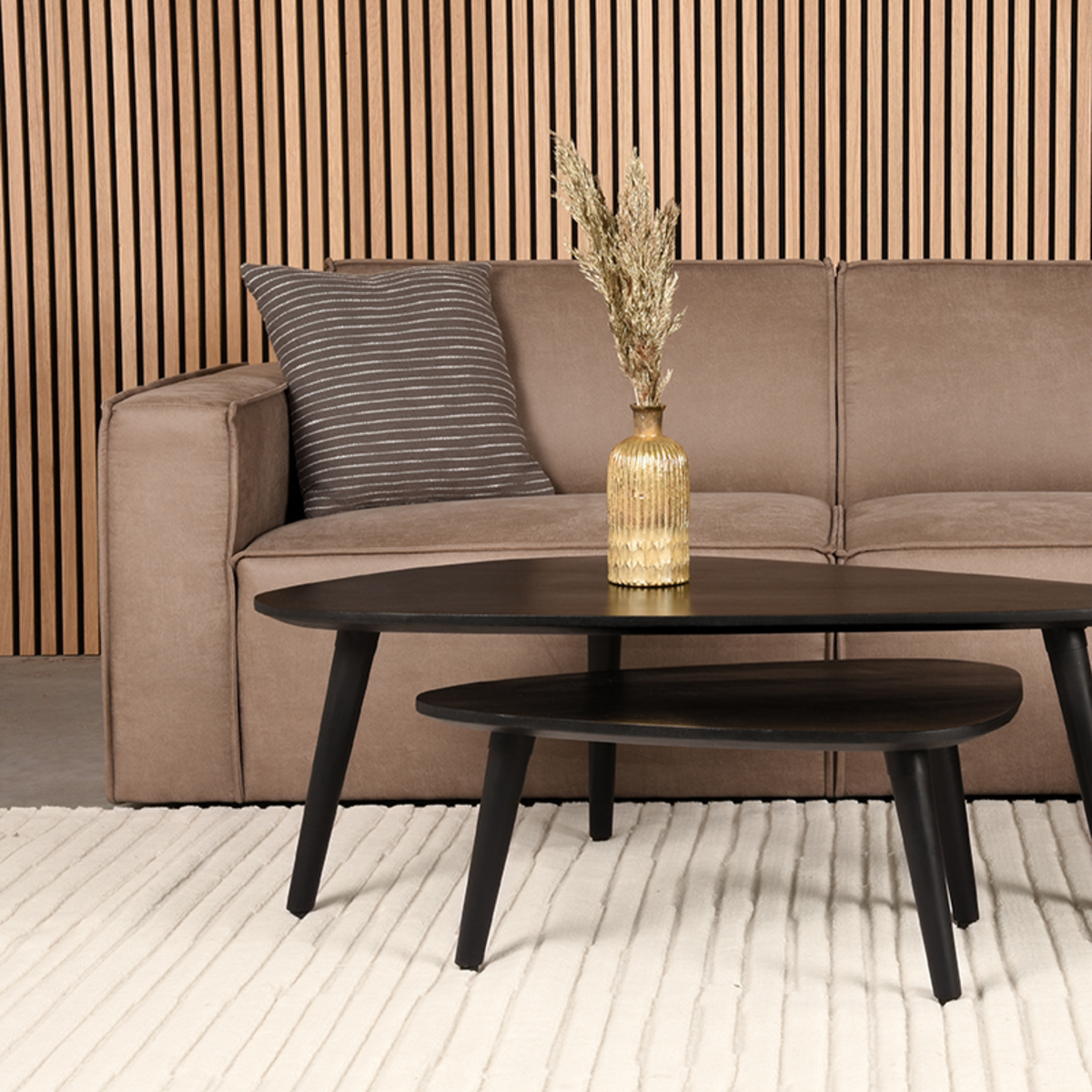 Vloerkleed Luxy ivoor wol 160x230 cm - Afbeelding 4
