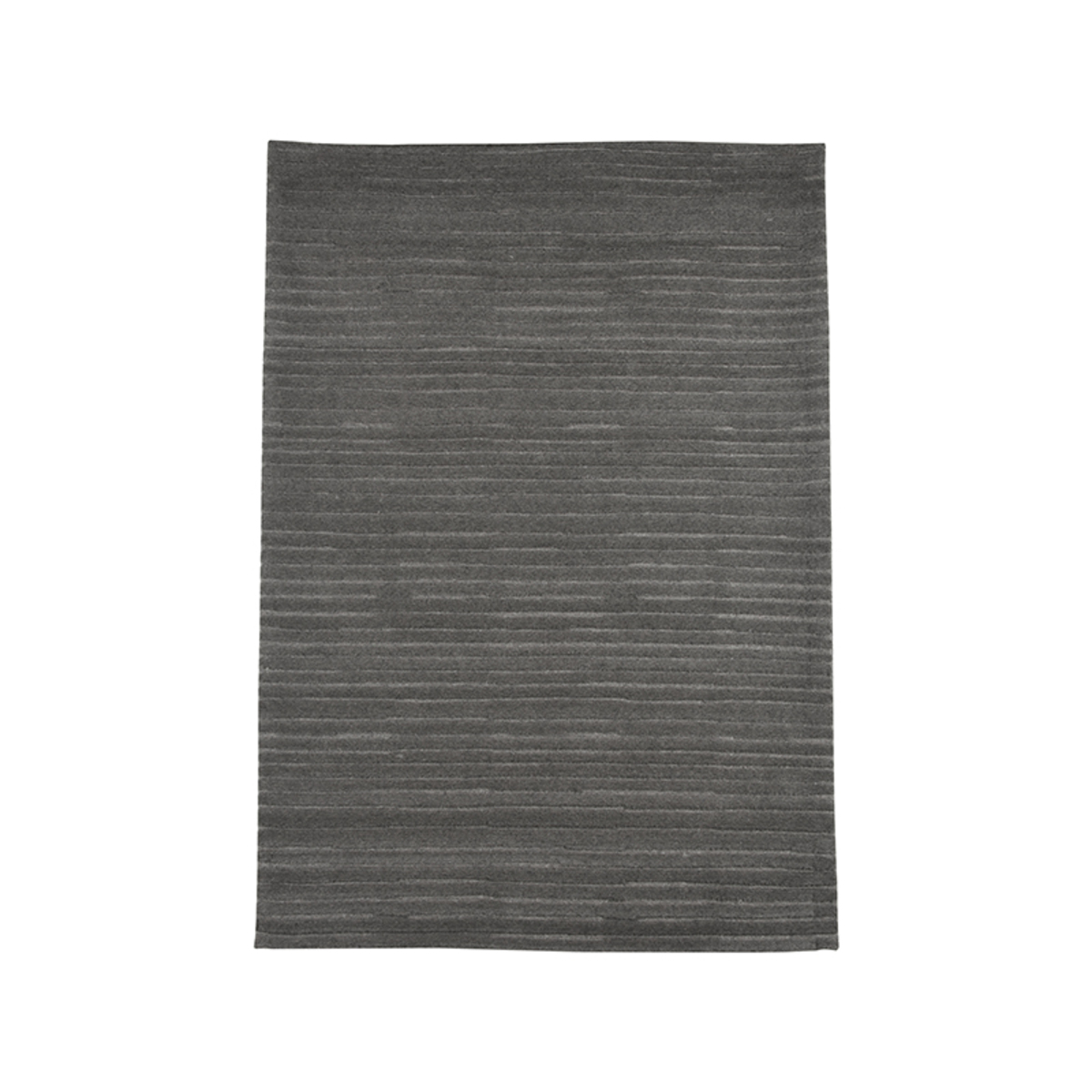 Vloerkleed Luxy antraciet wol 160x230 cm