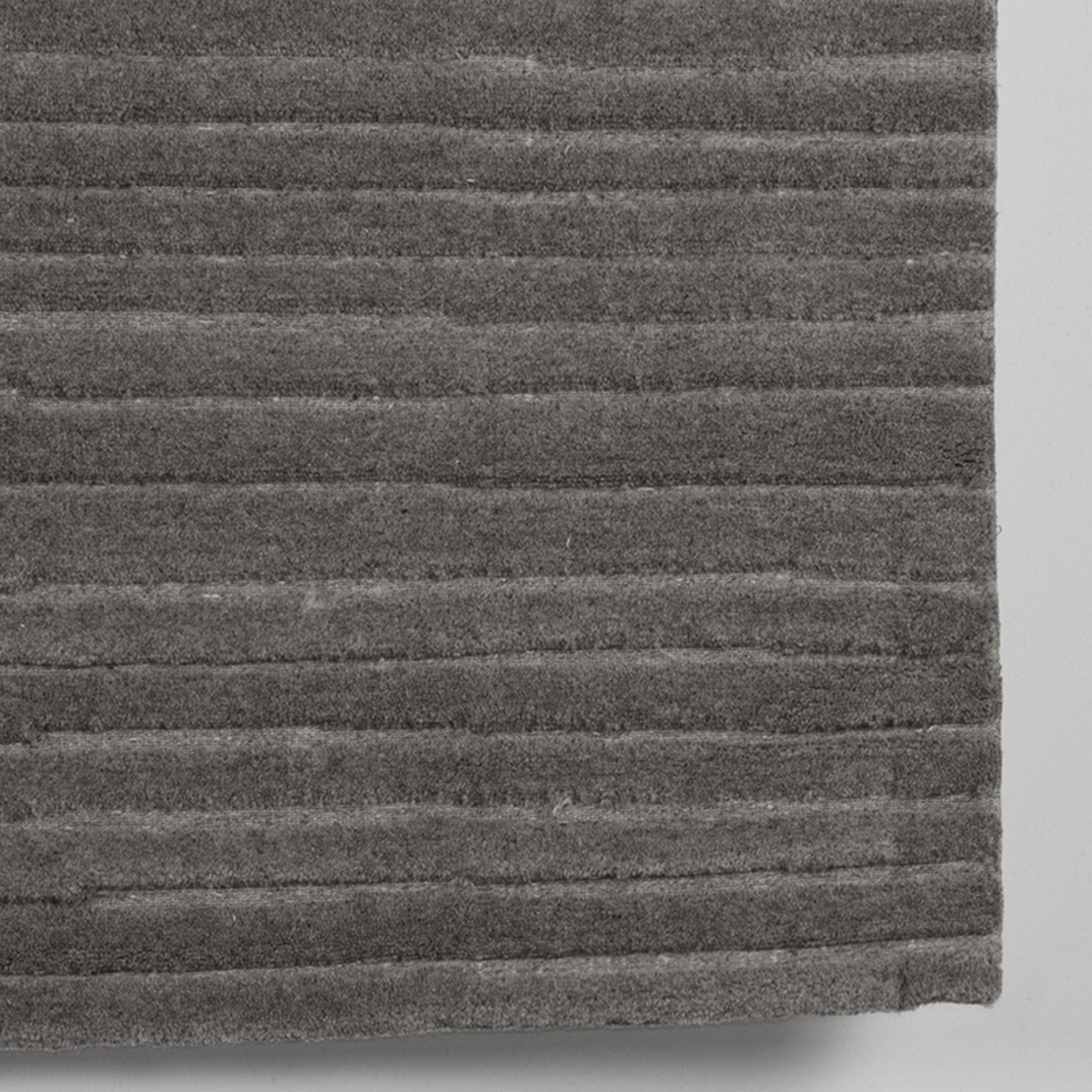Vloerkleed Luxy antraciet wol 160x230 cm - Afbeelding 2