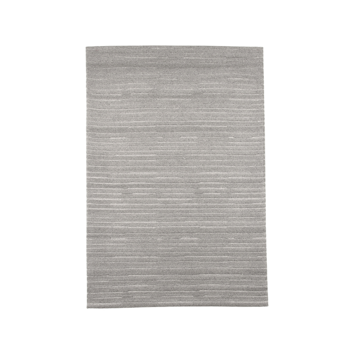 Vloerkleed Luxy grijs wol 160x230 cm