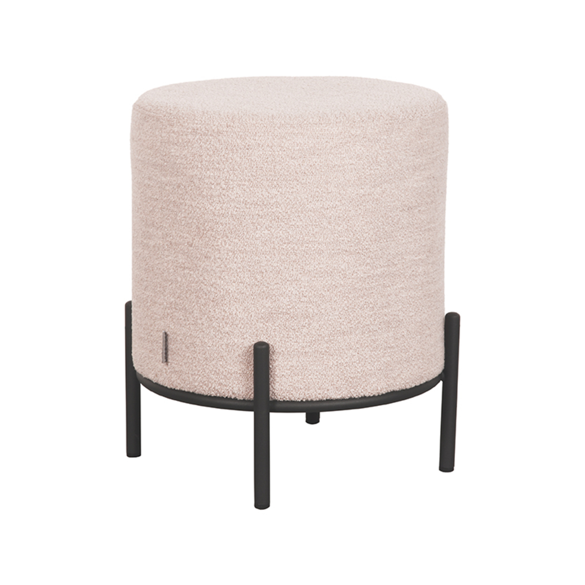 Poef Troy M naturel bouclé
