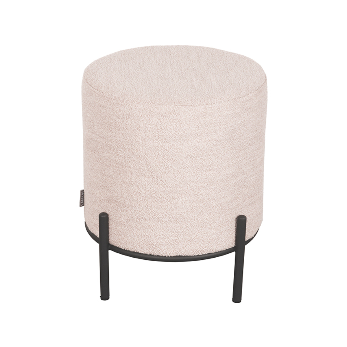 Poef Troy M naturel bouclé - Afbeelding 3