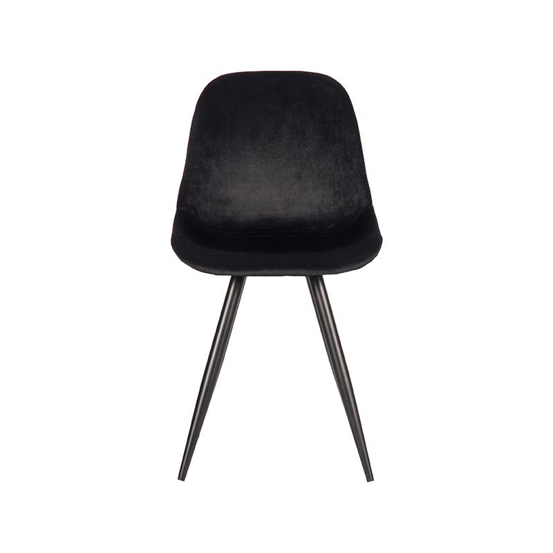 Eetkamerstoel Capri zwart velours - Afbeelding 2