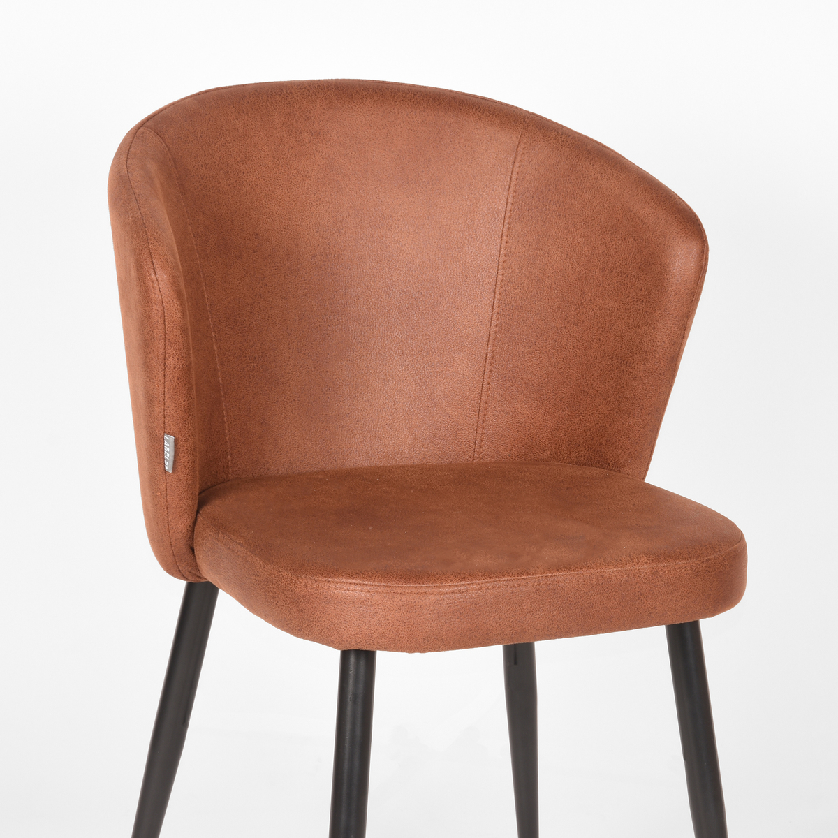 Eetkamerstoel Wave cognac microvezel - Afbeelding 5