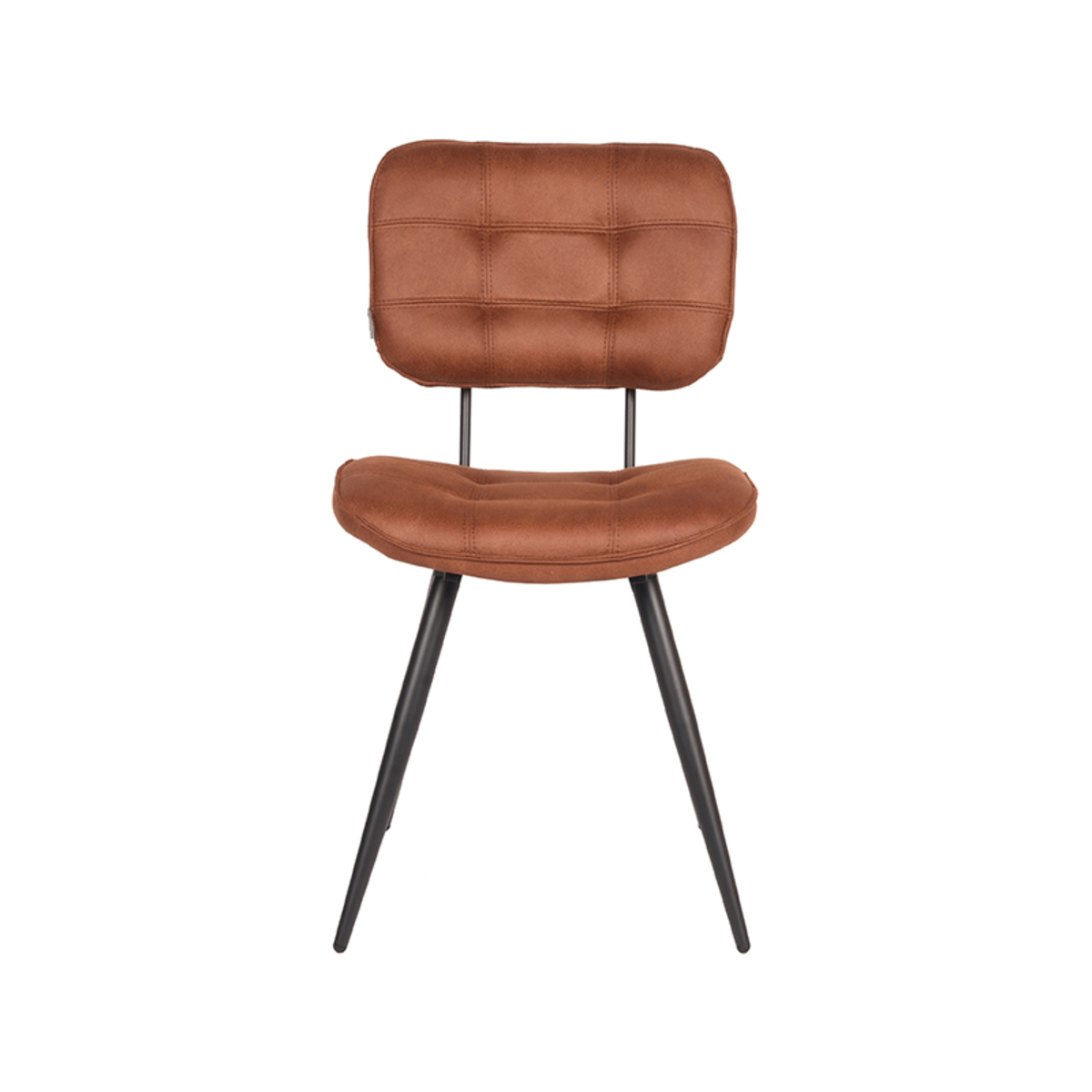 Eetkamerstoel Gus cognac microvezel
