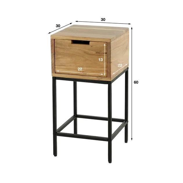 Nachtkastje Flat XS 1L - Afbeelding 10