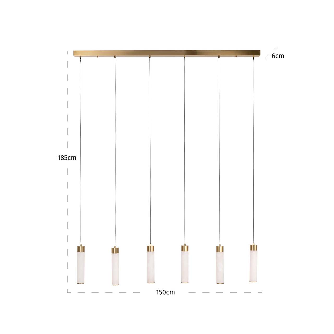 Hanglamp Elaris wit - Afbeelding 8