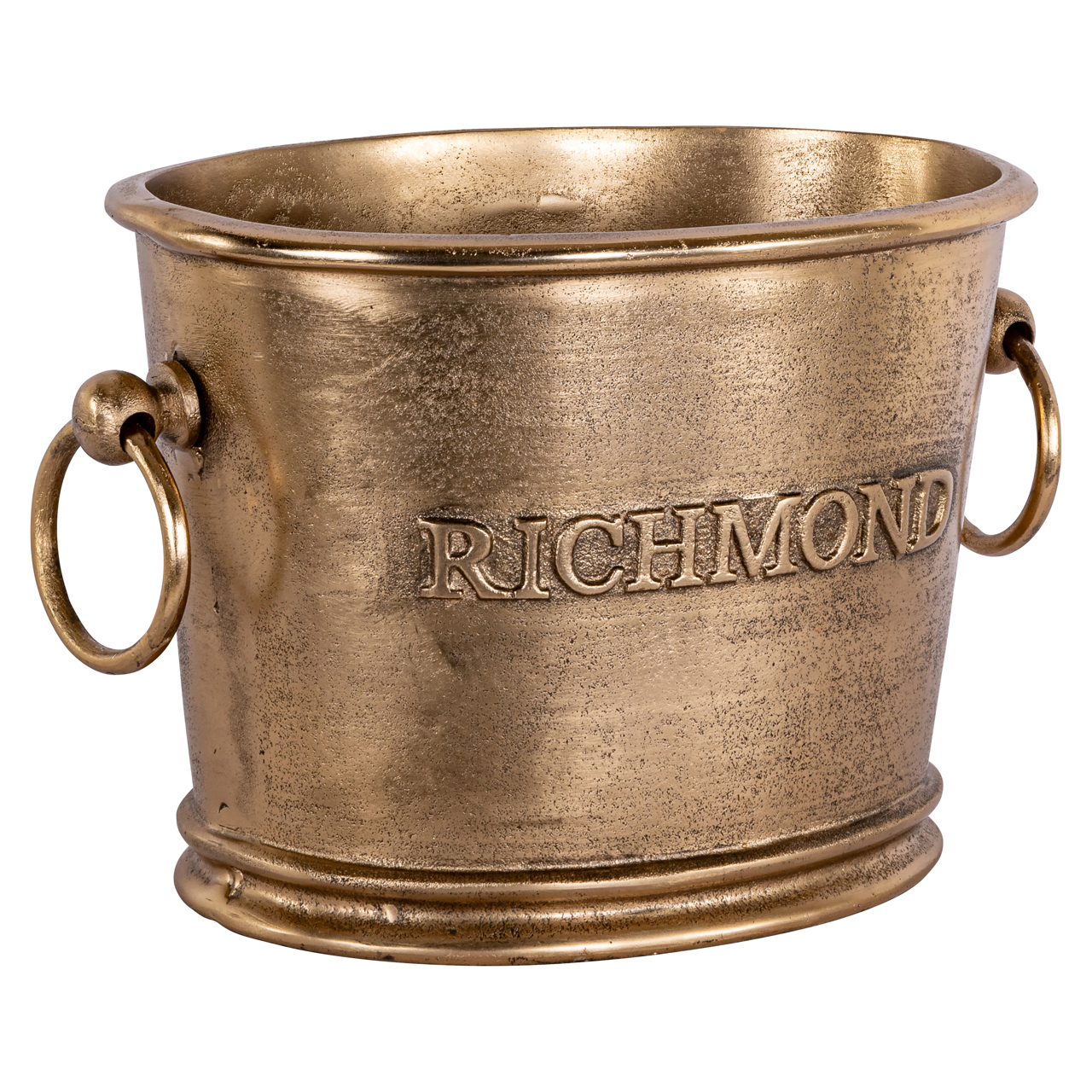 Barbenodigdheden Vinova wine cooler antiek messing champagne