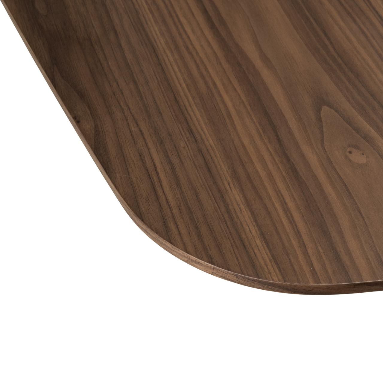 Eetkamertafel Windsor walnut base messing 230 cm - Afbeelding 5