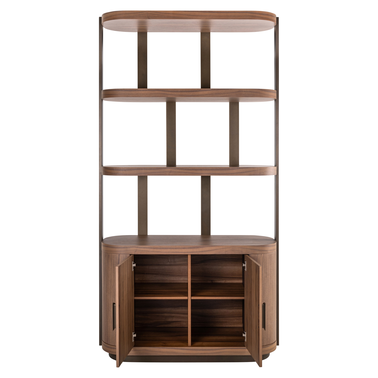 Wandkast Windsor walnut - Afbeelding 4