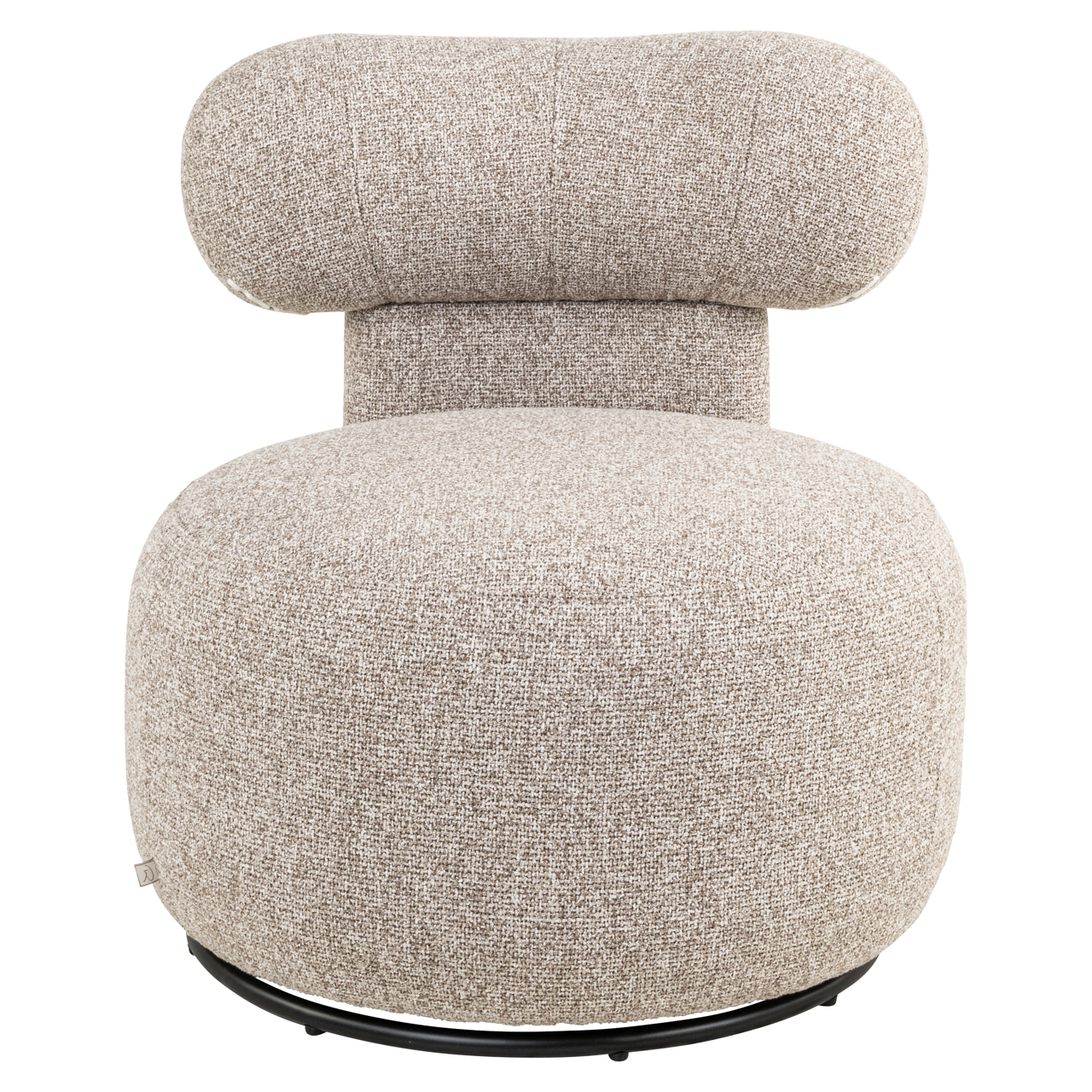 Loungestoel Kaya cayenne draaibaar bruin - Afbeelding 3