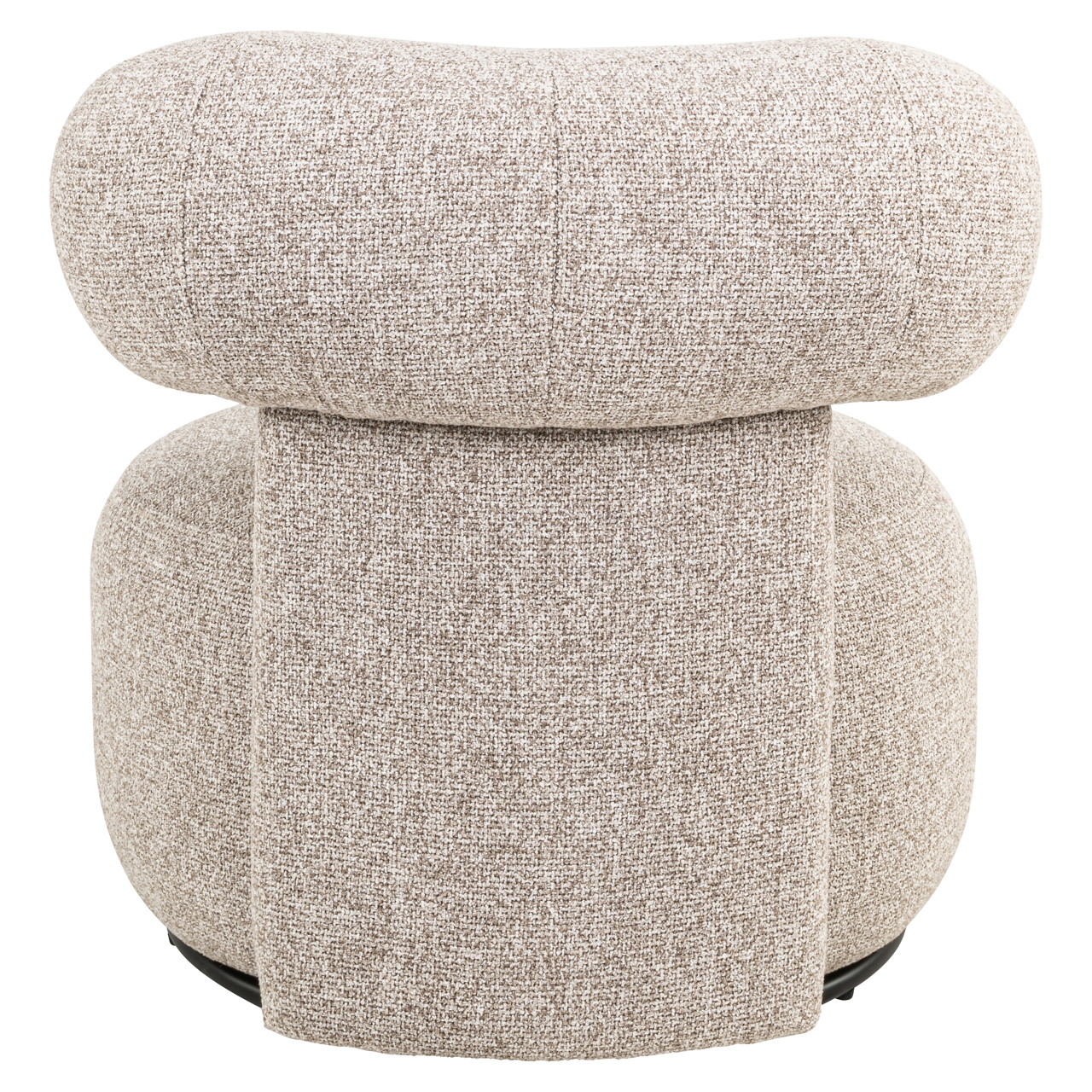 Loungestoel Kaya cayenne draaibaar bruin - Afbeelding 5