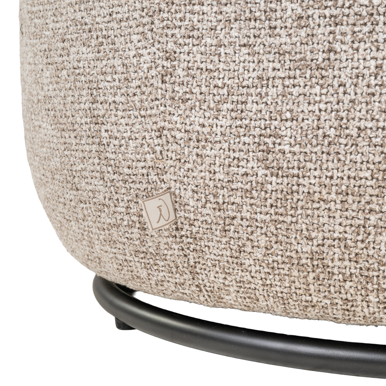 Loungestoel Kaya cayenne draaibaar bruin - Afbeelding 7