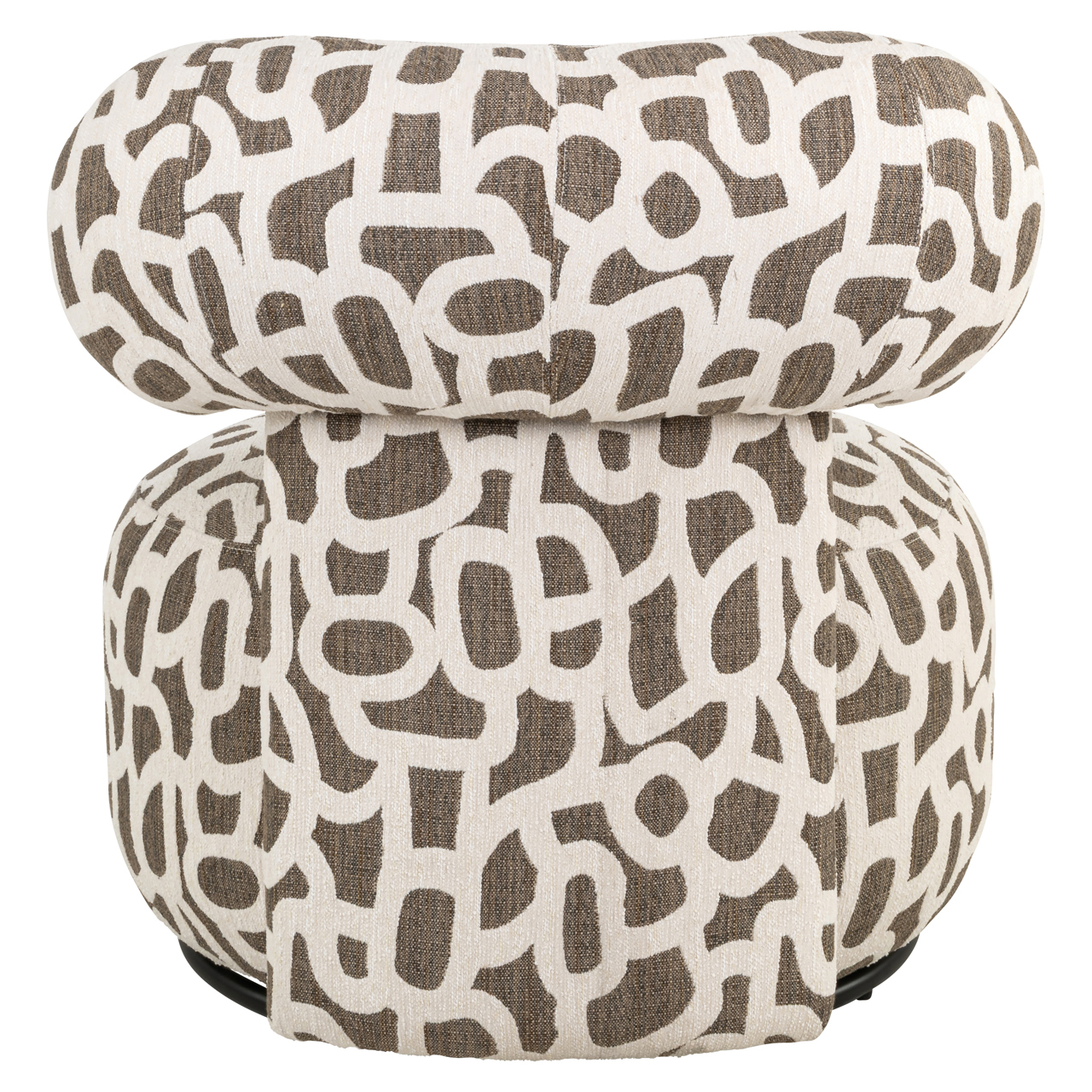 Loungestoel Kaya weave bruin - Afbeelding 5