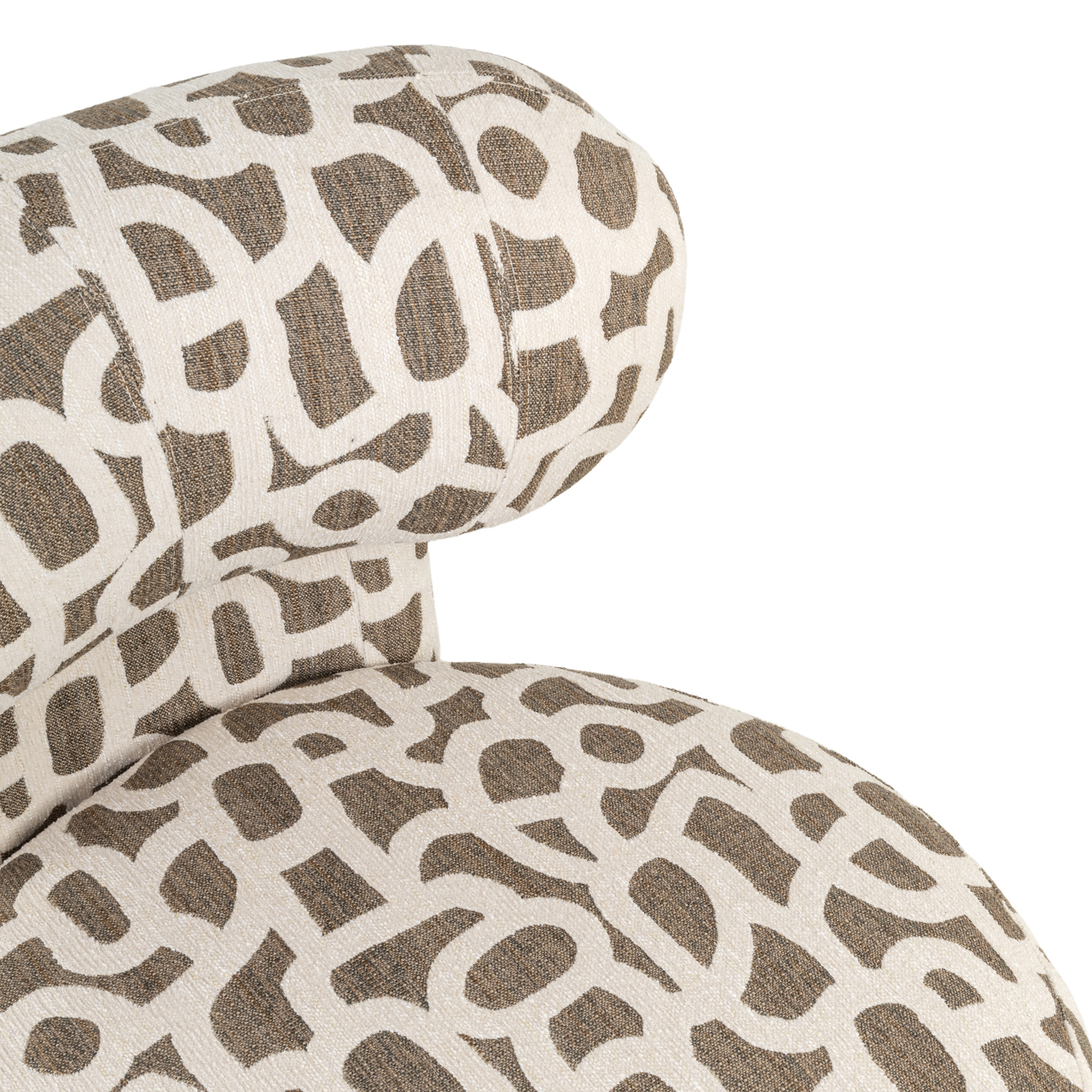 Loungestoel Kaya weave bruin - Afbeelding 6