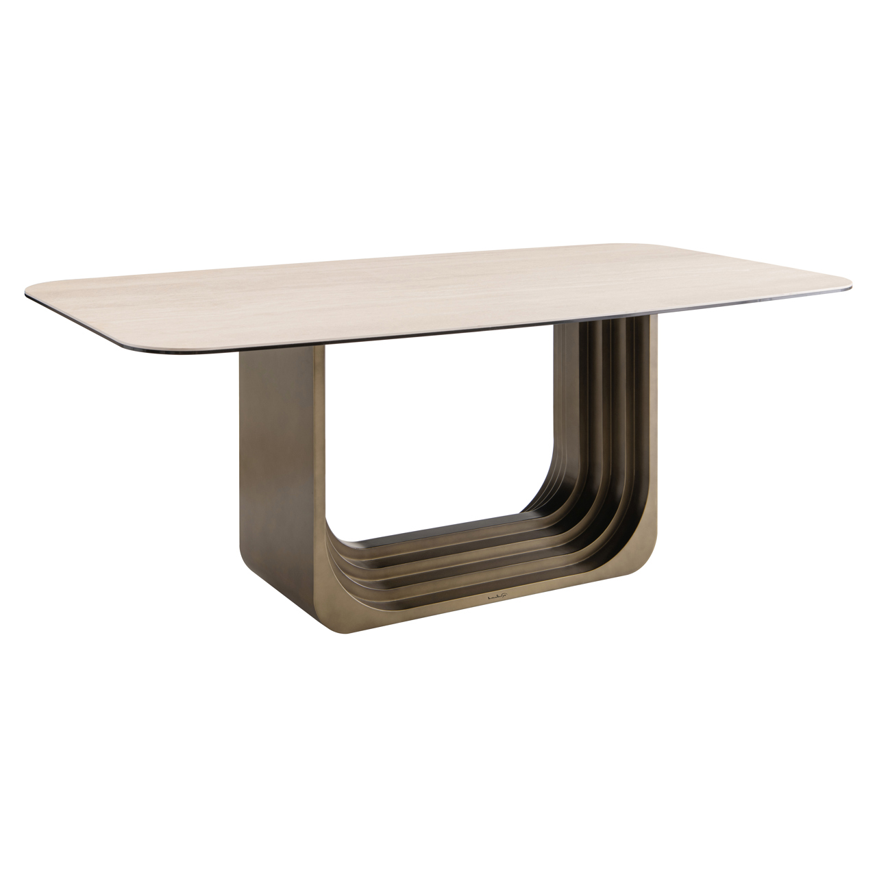 Eetkamertafel Maxfield beige 200 cm