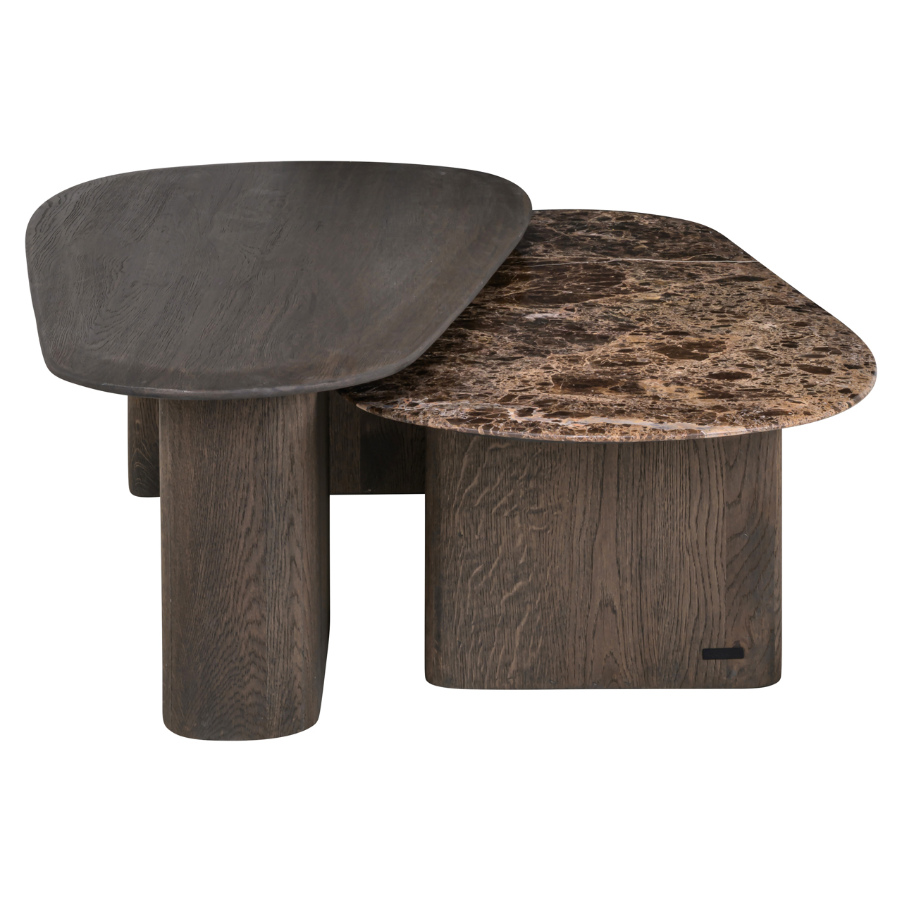 Salontafel Castello Smoked charchoal set van 2 - Afbeelding 3