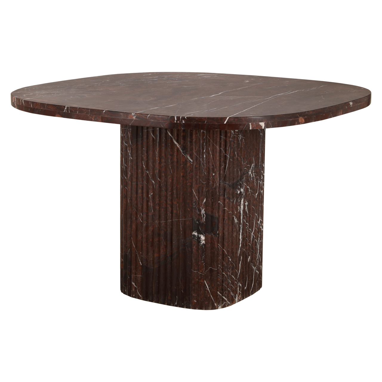 Eetkamertafel Orchid bordeaux