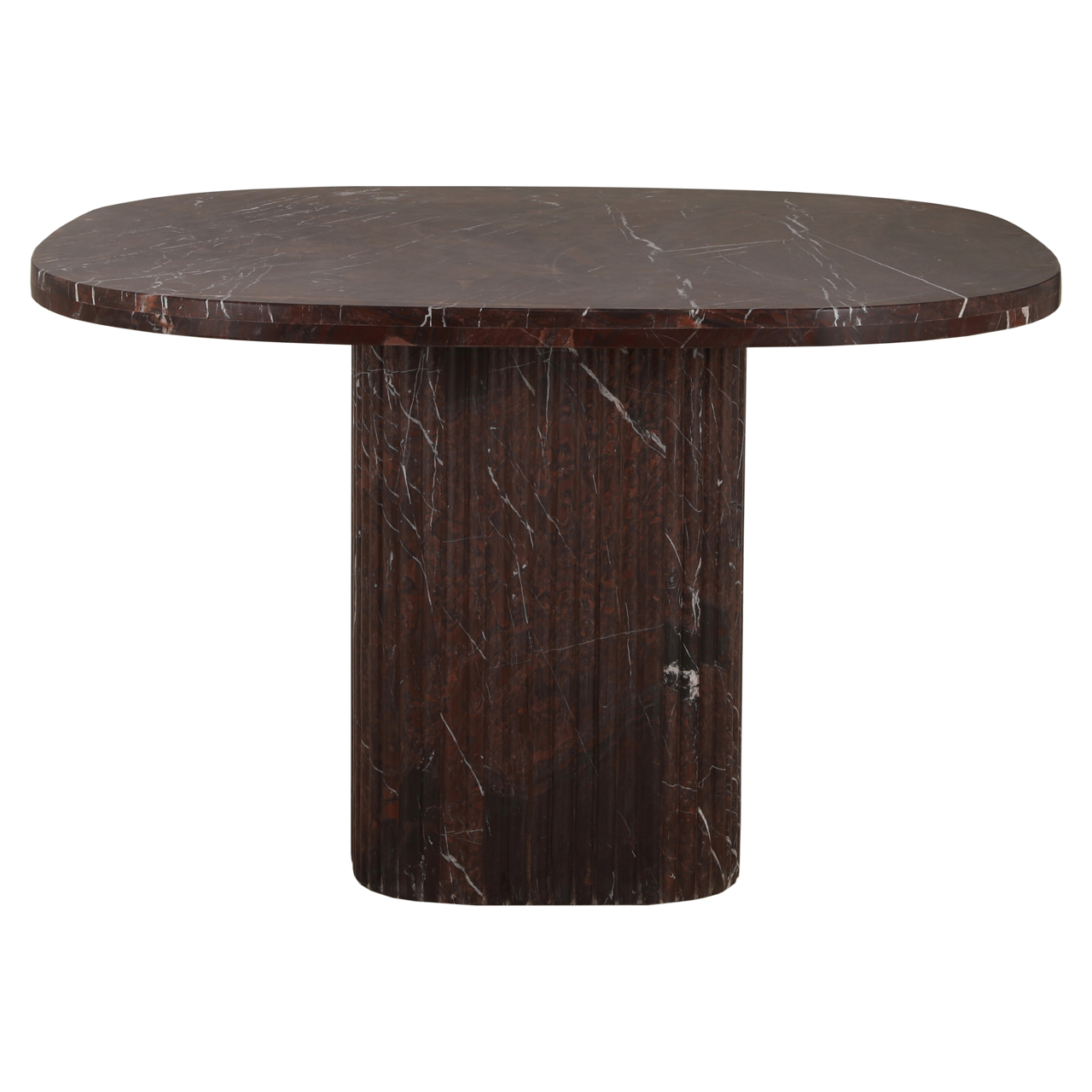 Eetkamertafel Orchid bordeaux - Afbeelding 2
