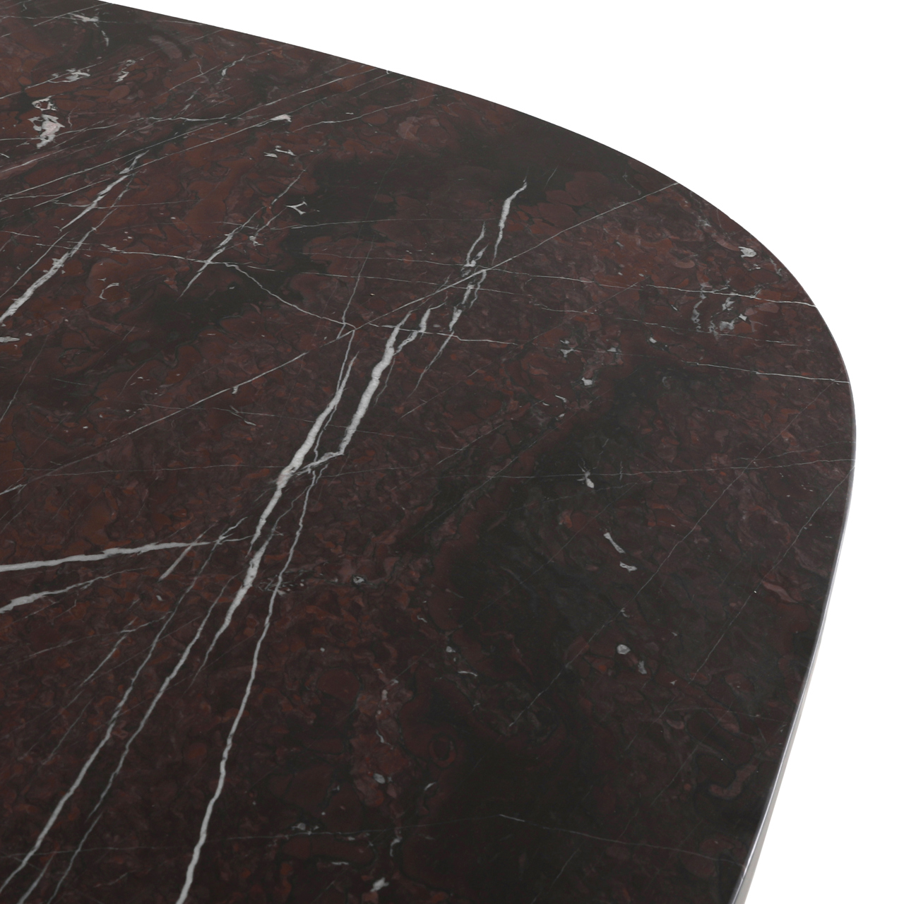 Eetkamertafel Orchid bordeaux - Afbeelding 4